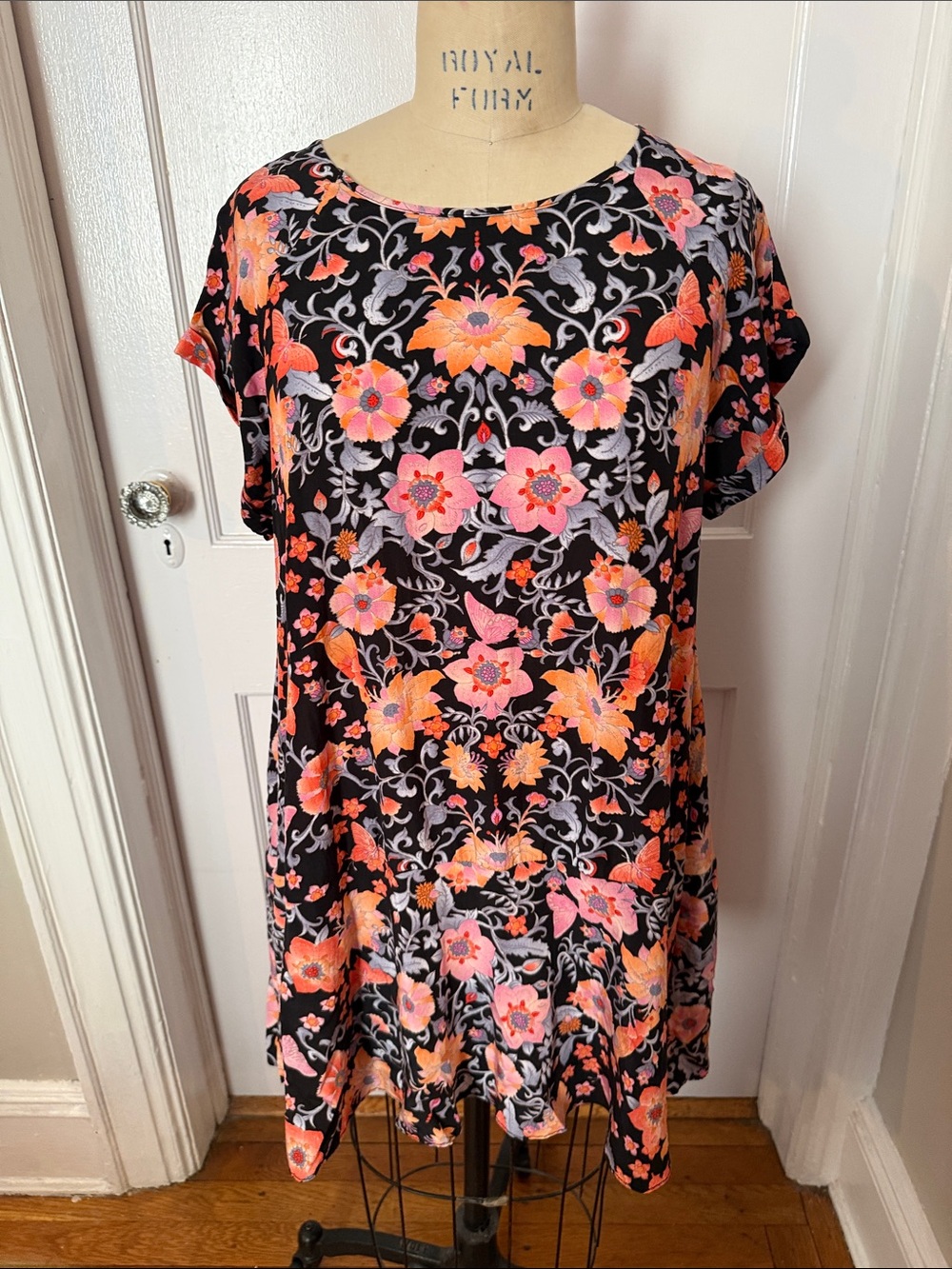 FREE PEOPLE MINI Babydoll Short Sleeve Dress
